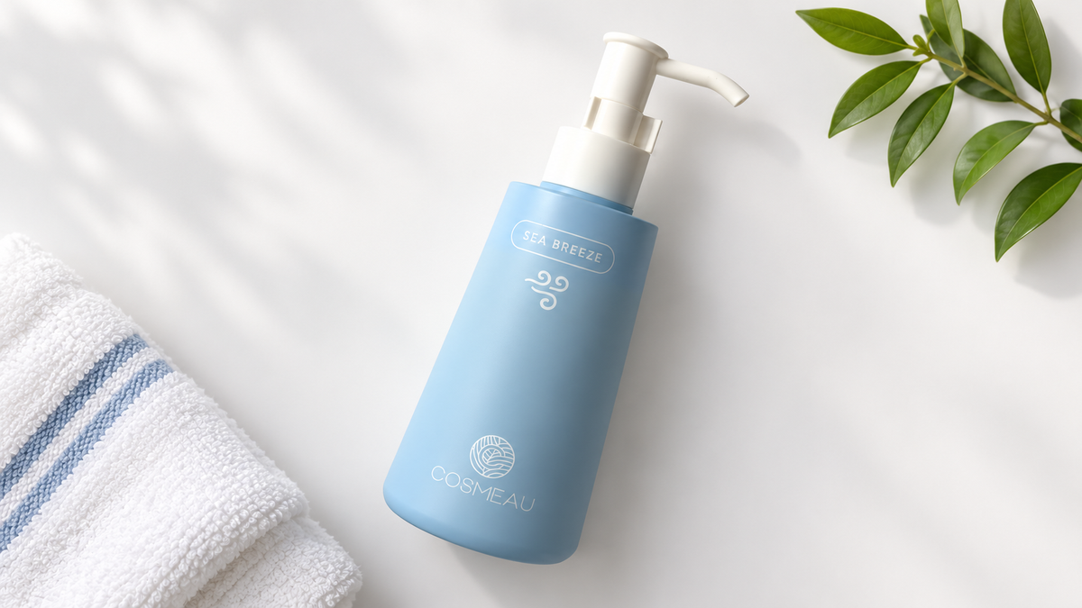 Parfum de rufe Cosmeau Sea Breeze – cu pompă dozatoare