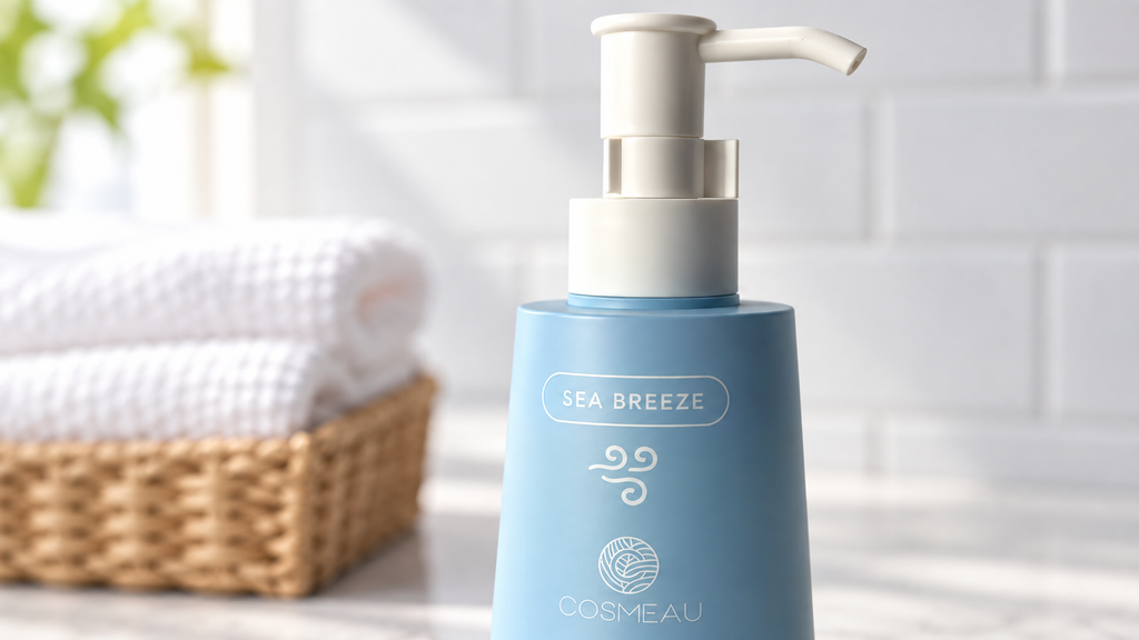 Parfum de rufe Cosmeau Sea Breeze – cu pompă dozatoare