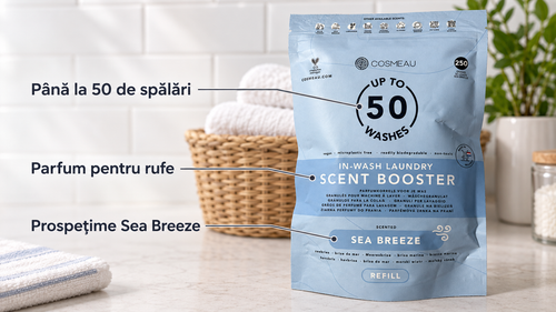 Granule parfumate pentru rufe Cosmeau Sea Breeze – Rezervă 250 g