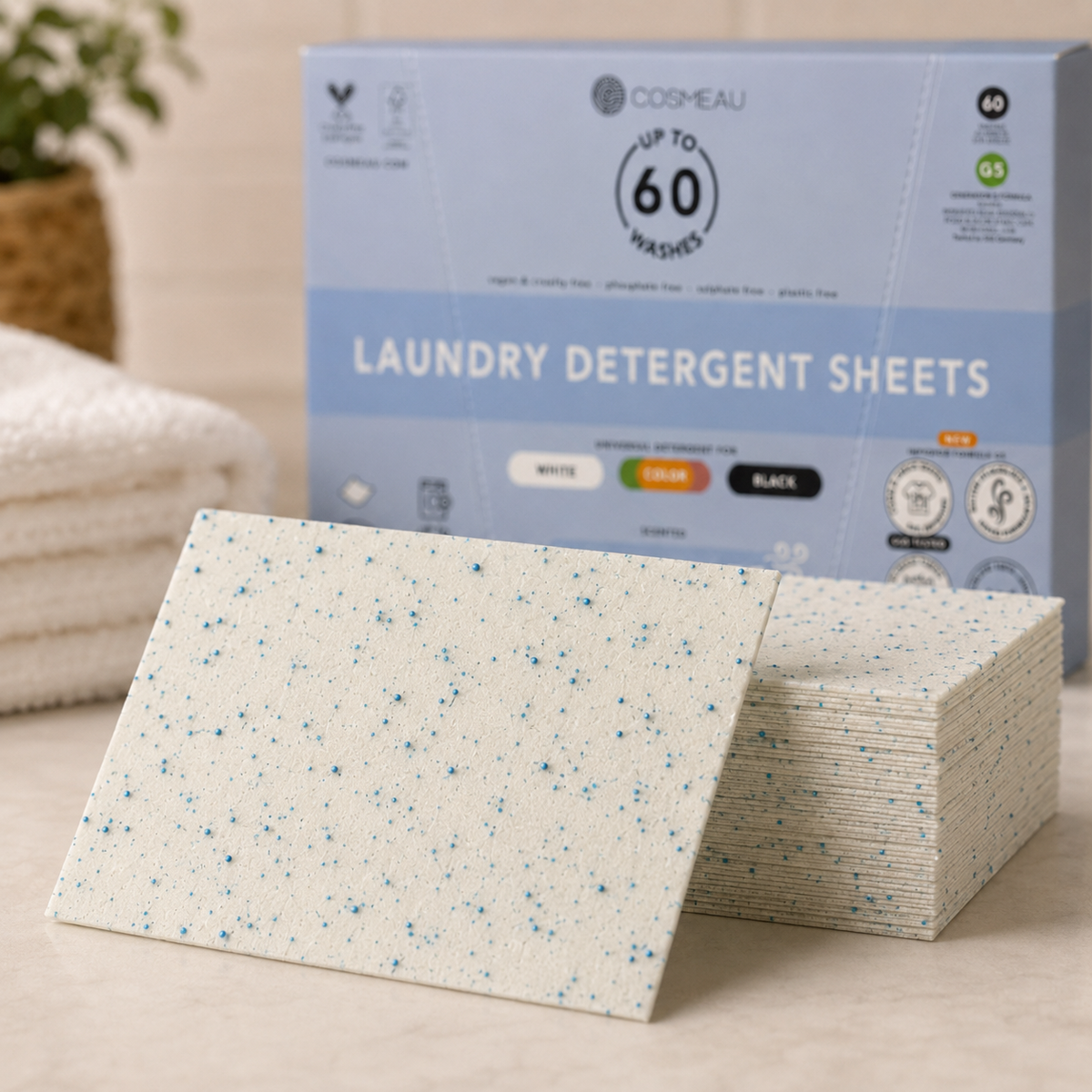 Cosmeau - Detergent Foi -  60 spalari