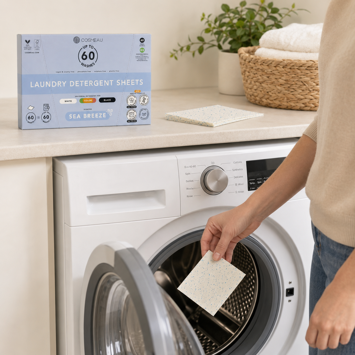 Cosmeau - Detergent Foi -  60 spalari